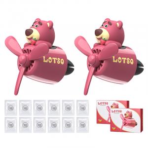 Ароматизатор для автомобиля ароматерапия Disney, 2 Packs Of [Strawberry Bear*2]