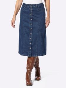 Юбка из денима цвета синего камня WITT WEIDEN