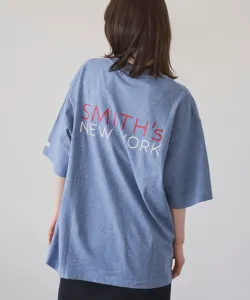 Футболка с контрастной отделкой SMITH'S (Smith), изготовленная в Нью-Йорке Coen, цвет Cobalt