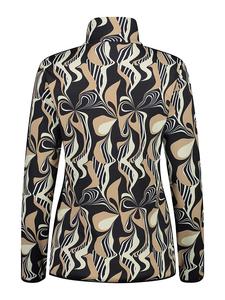 Функциональная рубашка с длинными рукавами в черном/бежевом цвете. CMP