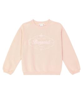 Толстовка из смесового хлопка с логотипом tayla Bonpoint, розовый