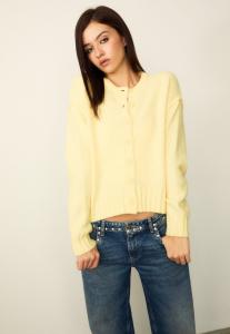 Кардиган Stradivarius Cardigan, Gold-Coloured/Yellow