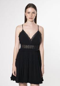 Повседневное платье  DRESS CROCHET SUNNY DRESS INFLUENCER, черный