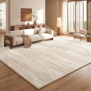 Budis Ковер 200х400 см для гостиной/спальни в светлом роскошном французском винтажном стиле, моющийся, грязеотталкивающий, утолщенный, безопасный и без запаха