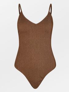 Купальник Becksöndergaard, коричневый