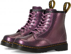 Dr. Martens Girl's 1460 (Toddler) модные ботинки, Copper Pink