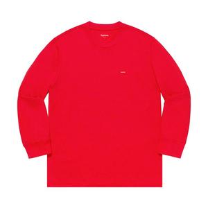 Футболка Supreme Small Box Long-Sleeve Tee, Red