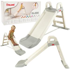 Отдельностоящая детская горка, 140 см, устойчивая, идеальна для сада 0140/12 Doloni