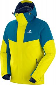 Куртка Salomon Men's Icerocket, размер M, Sulphur Spring/Moroccan Blue