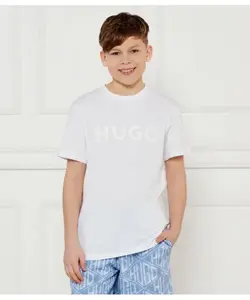 Футболка Regular fit Hugo Kids, белый