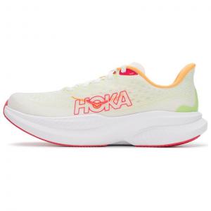 Кроссовки женские MACH 6 с низким верхом, белые/зеленые Hoka One One