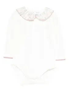 Боди с принтом Patachou, белый