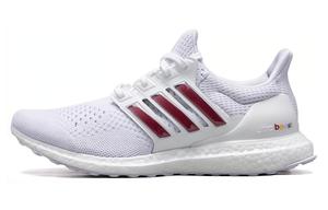 Кроссовки Ultraboost 1.0 унисекс с низким верхом белые/красные Adidas