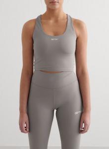 Бюстгальтер-бралетт Aim'n Concrete core Essential серого цвета