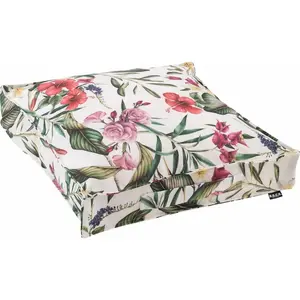 Подушка для сиденья Beach Life с цветами и листьями H.O.C.K., Bunt + geblümt