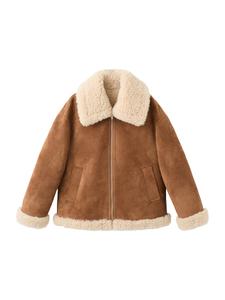 Куртка межсезонная MANGO Adriana, карамель