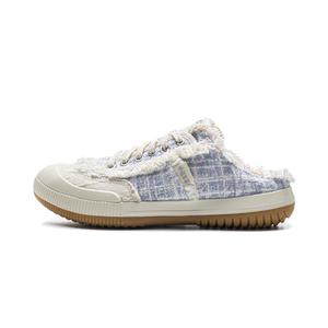 LiNing Женские сандалии с закрытым носком, устойчивые к истиранию, ванильно-белые