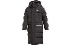 Пуховик-пальто Adidas Kids, черный