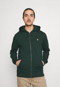 Толстовка на молнии ZIP THROUGH HOODIE Lyle & Scott, темно-зеленый