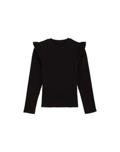 Лонгслив WE Fashion, Black