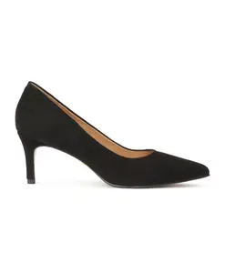 Замшевые минималистичные туфли Kazar, черный