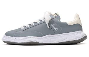 Кроссовки Maison MIHARA YASUHIRO Charles Leather Sneakers, черный/белый