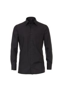 Мужская деловая рубашка, простого и комфортного кроя CASAMODA, цвет Tiefschwarz