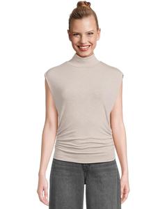 Топ Michael Stars Tina Mock Neck Top, цвет Oatmeal