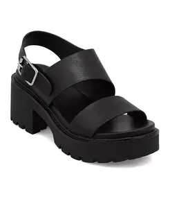 Женские босоножки Sheska на квадратном каблуке MIA, черный