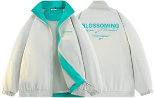 Куртка Huichо Riding The Wind Collection Unisex WARRIOR, серый зеленый[stand collar]