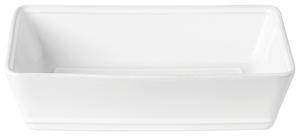 Блюдо Costa Nova, 25x18x6 см, белый глянцевый