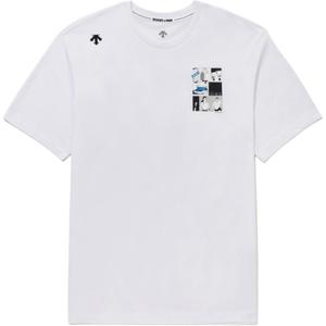 Футболка унисекс DESCENTE, белый