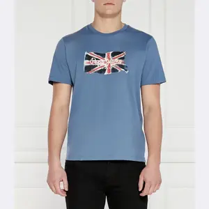 Футболка стандартного кроя Pepe Jeans London, синий