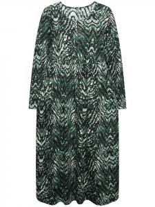 Длинное платье Ulla Popken, зеленый