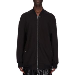 Большая летная куртка на молнии Rick Owens, черный