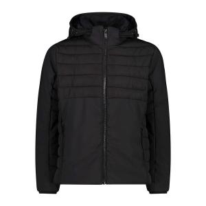 Мужская куртка CMP Softshell, гибридная куртка с капюшоном и молнией 32K3247