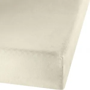 Простыня на резинке Erlangen" натуральная 90x210 см - 100x220 см" Erwin Müller