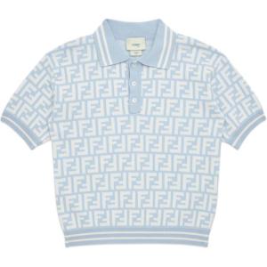FENDI Футболка SS25 light blue детская