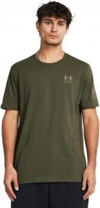 Футболка с коротким рукавом Under Armour Freedom Graphic, (390) Marine Od Green/Federal Tan