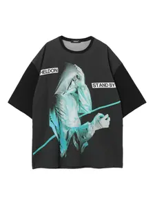 Футболка с графичным принтом Undercover, черный