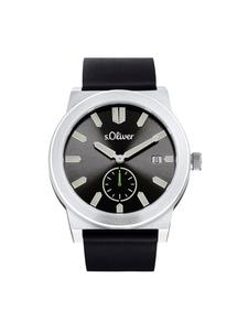 s.Oliver Кварцевые часы 2035440 серебристого цвета