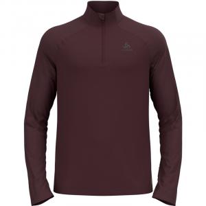 Средний слой, застежка-молния 1/2, базовый Odlo, цвет fudge