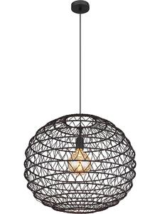 Globo lighting Подвесной светильник "Senni" черного цвета - (В)120 x Ø 59 см