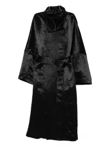 Пальто с поясом Cuvanak Christian Wijnants, коричневый