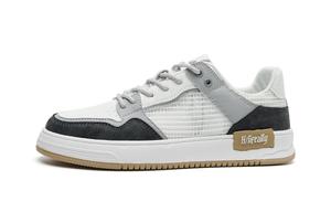 Кроссовки HLA Skateboarding Shoes Men Low-top, белый/серый