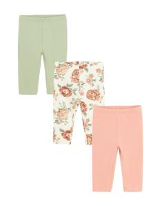 Узкие леггинсы Cool Club, Pastel Green/Rose/Magenta/White