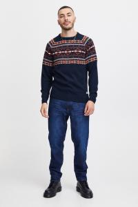 Пуловер BLEND Strick BHNilas, синий