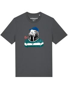 Футболка wat? Apparel, серый