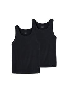 Майка Schiesser /Tank Long Lift Soft, цвет blauschwarz