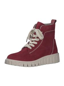 Ботильоны на шнуровке Tamaris, Wine red